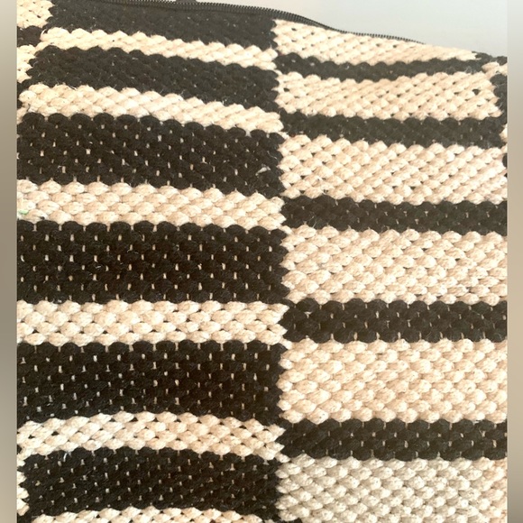 20x20 Jaipur Black & Cream Throw Pillow - Picture 3 of 9